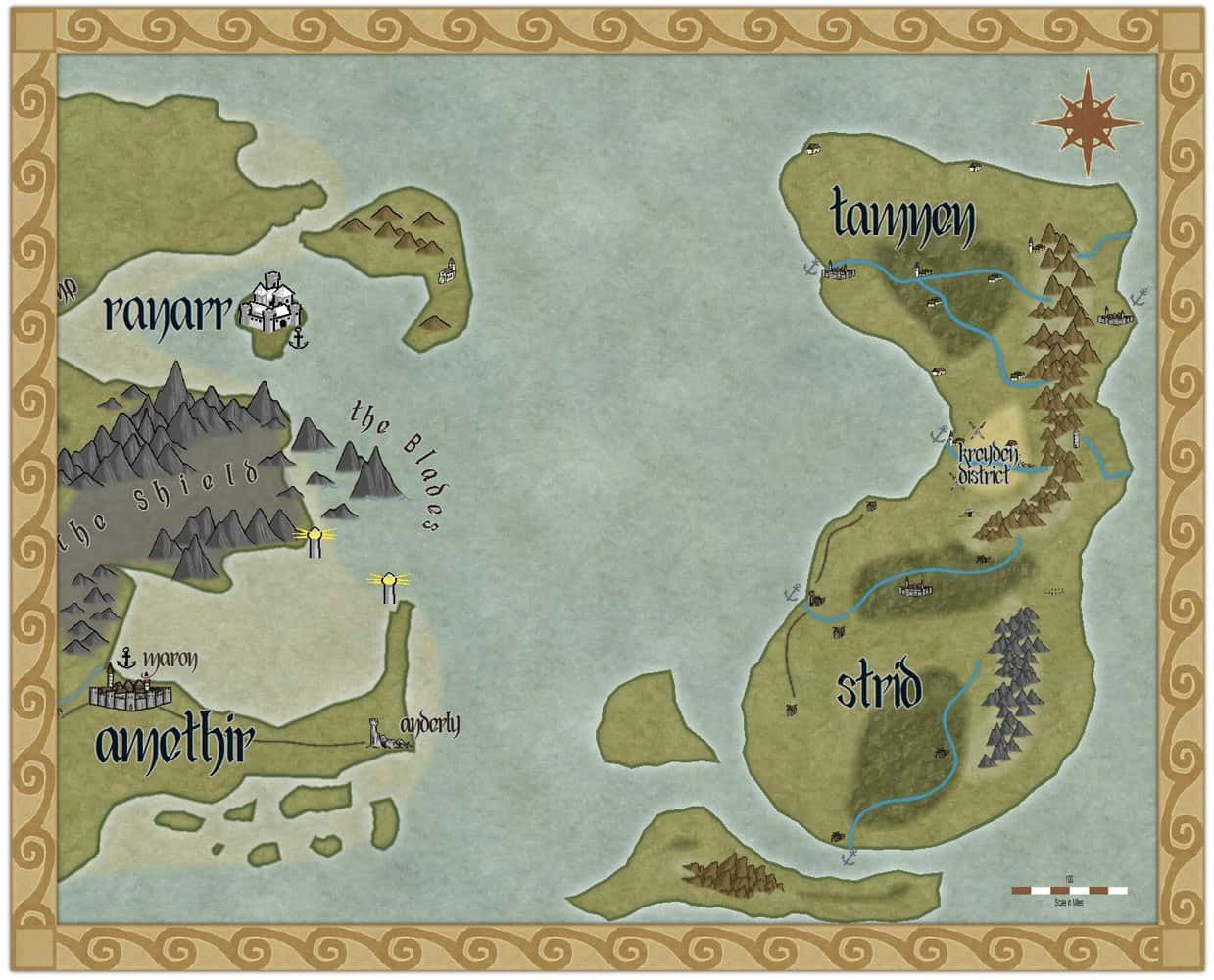 Storms in Amethir Maps