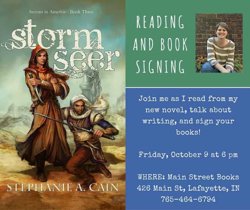 October 9 Reading at Main Street Books in Lafayette