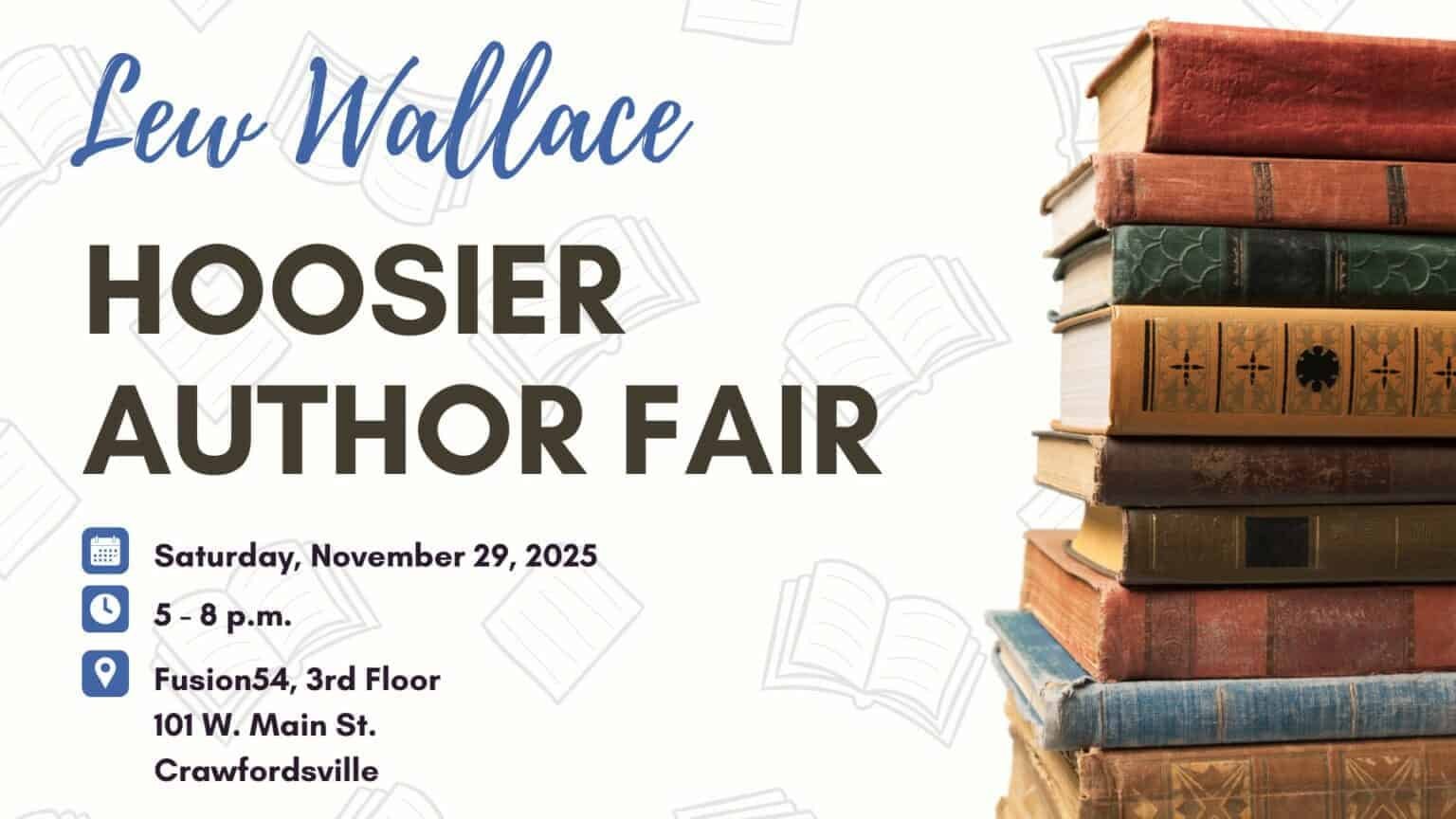 2025 Lew Wallace Hoosier Author Fair